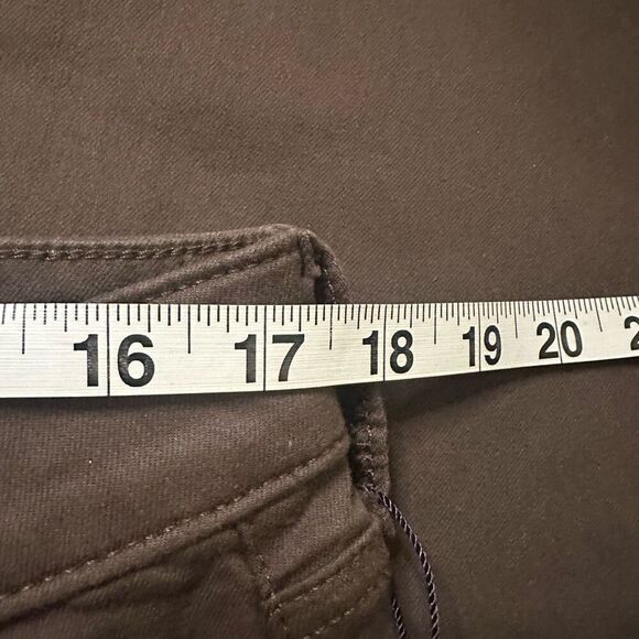 NWT Nydj brown Marilyn straight jeans pants 14 - Picture 10 of 11